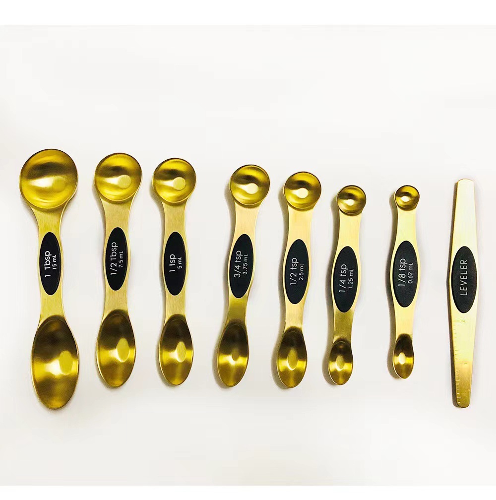 Stainless Steel Magnetic Measuring Spoon Set🥄
