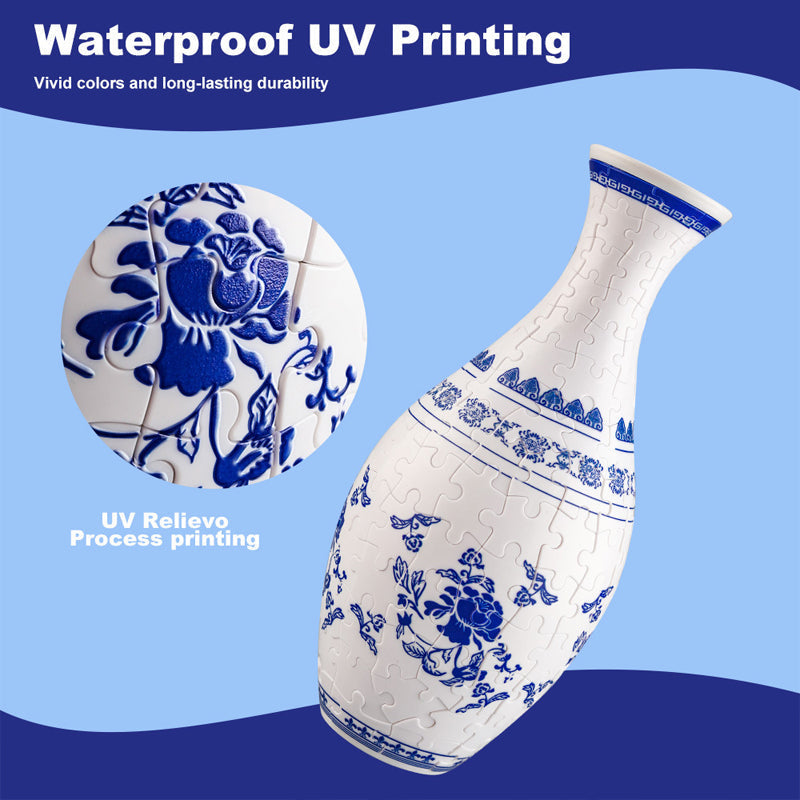 🎄Christmas Sale 50% OFF-🧩3D Art Puzzle Vase