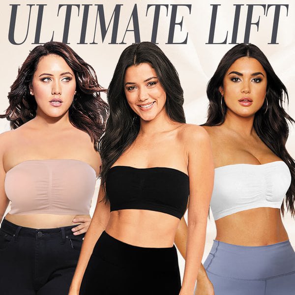 Full Support Seamless Bandeau Bra