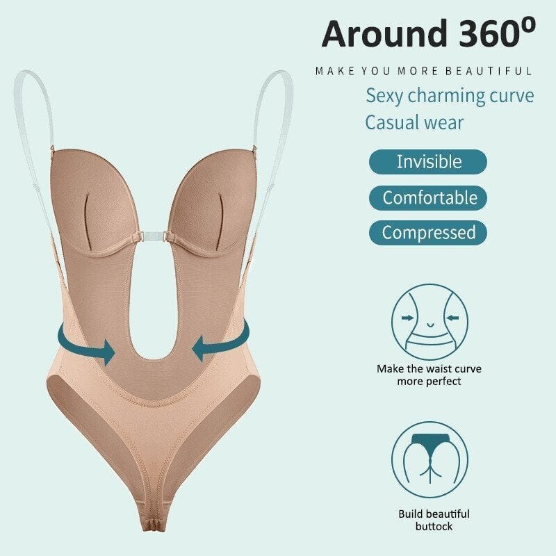2023 Backless Body Shaper Bra