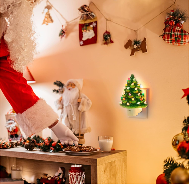 🎅Christmas 49%OFF - Christmas Ceramic Tree Night Light🎄