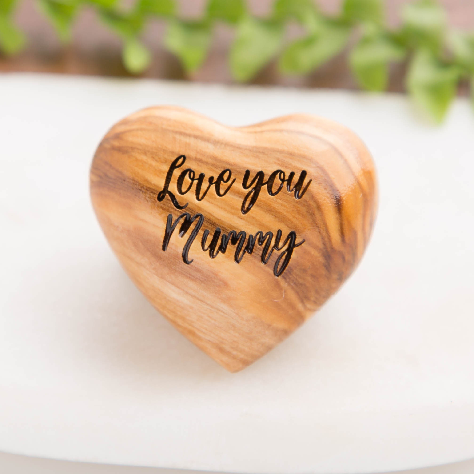 Pocket Hug Wooden Heart Token--Thanksgiving gifts, Christmas gifts