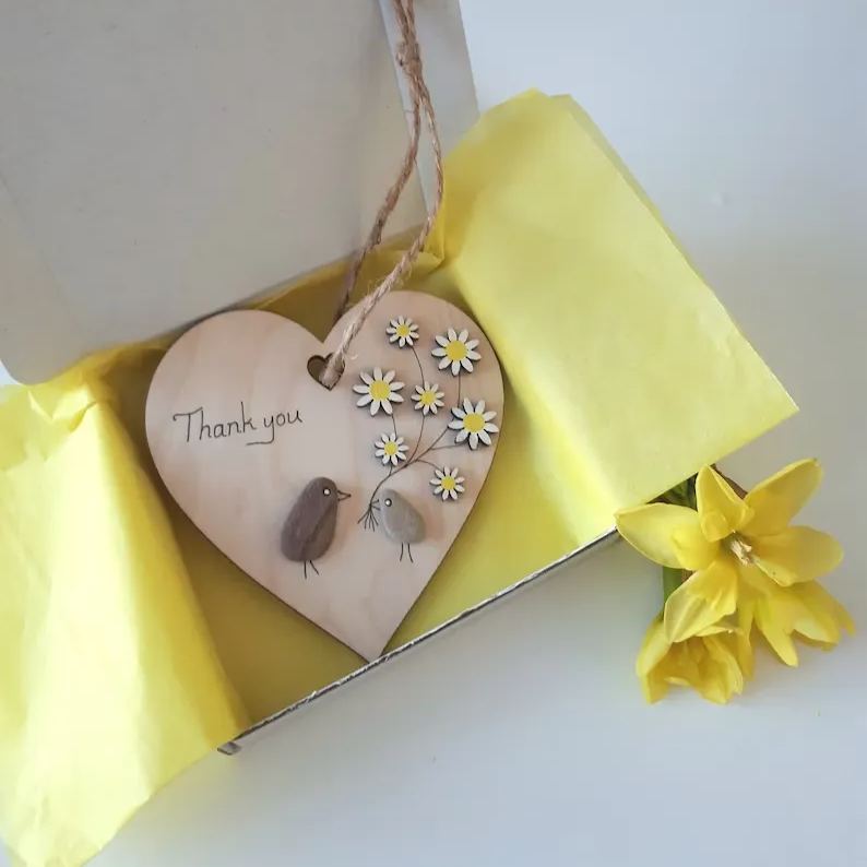 Wooden Heart Decoration❤