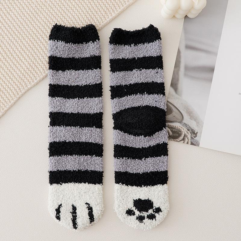 Cute Cat Claw Socks -Pink Laura