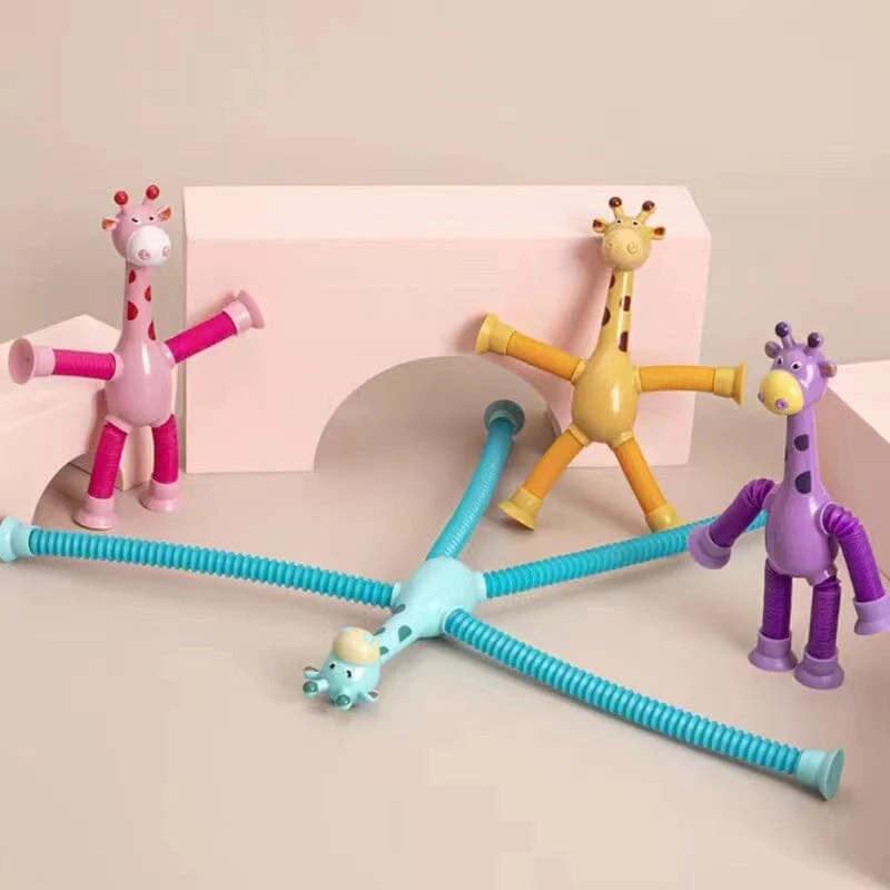 🎁Decompression Toy🤩Telescopic Sucker Giraffe🦒