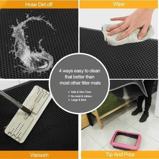 🐱Hot Sale 40% OFF - Non-Slip Cat Litter Mat