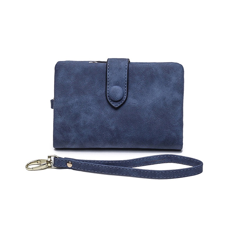 ☀️Mother's Day Hot Sale - Small Trifold Leather Wallet for Women