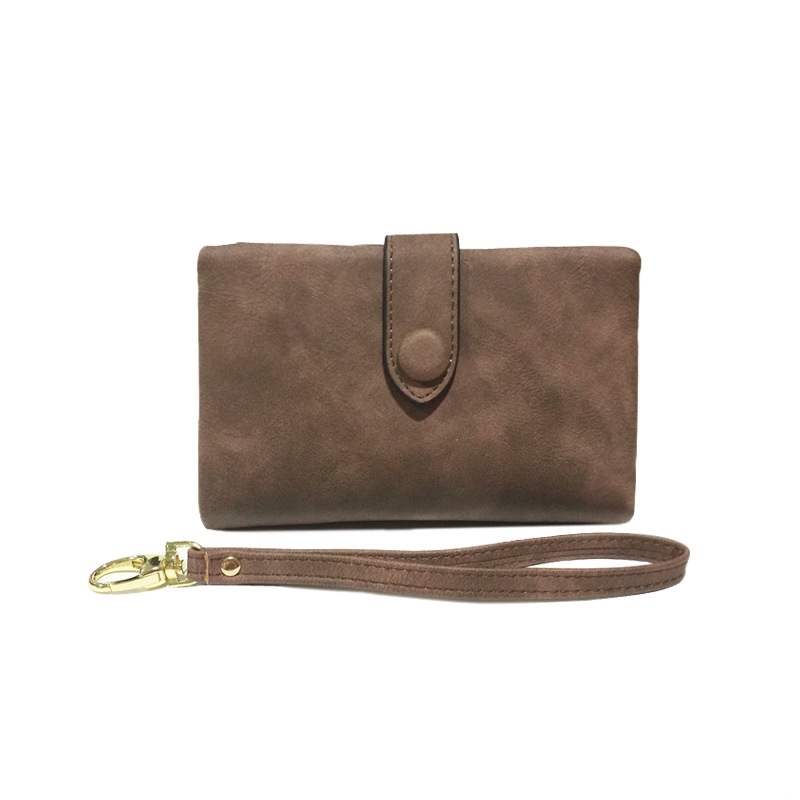 ☀️Mother's Day Hot Sale - Small Trifold Leather Wallet for Women