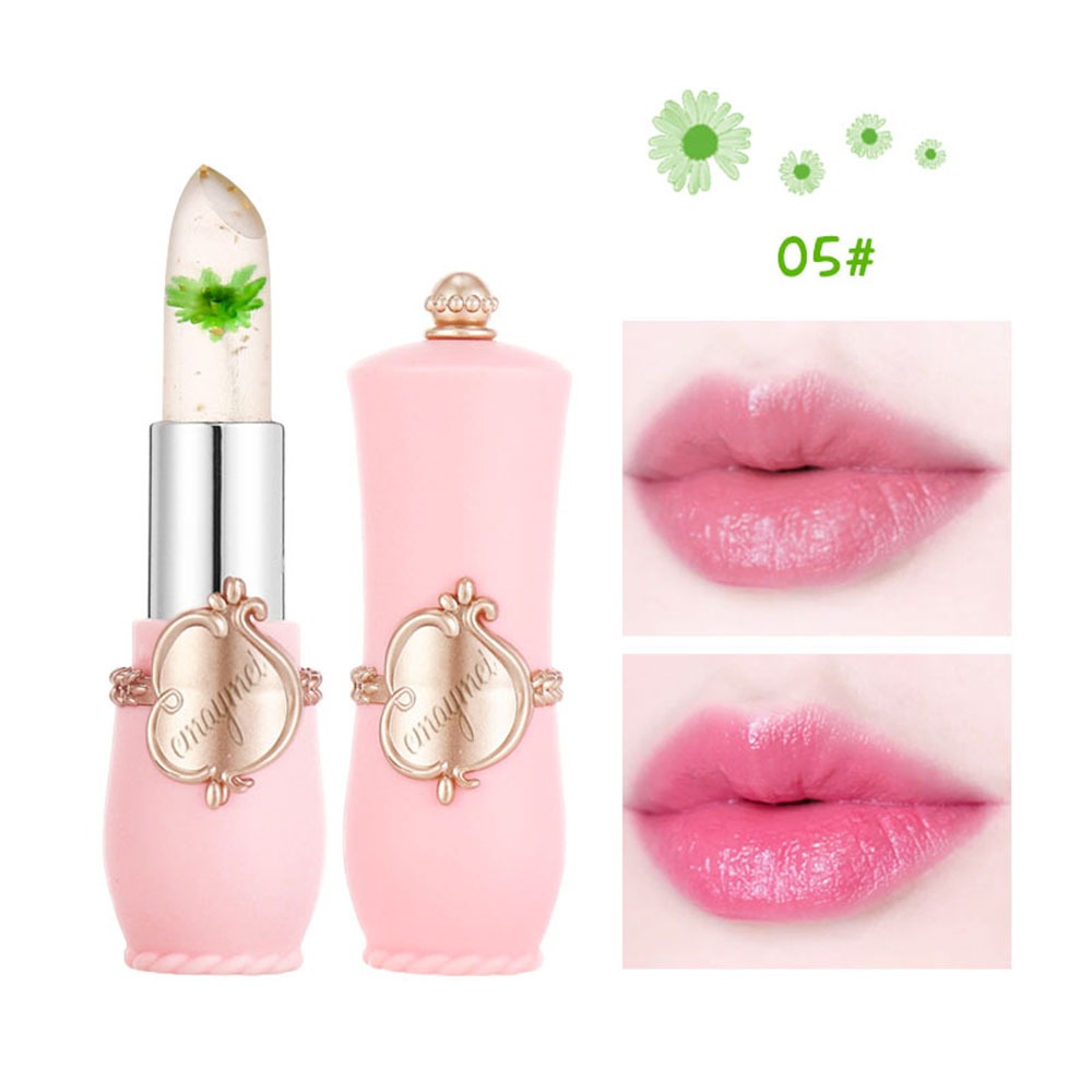 🔥Hot Sale--🌸Crystal Jelly Flower Color Changing Lipstick