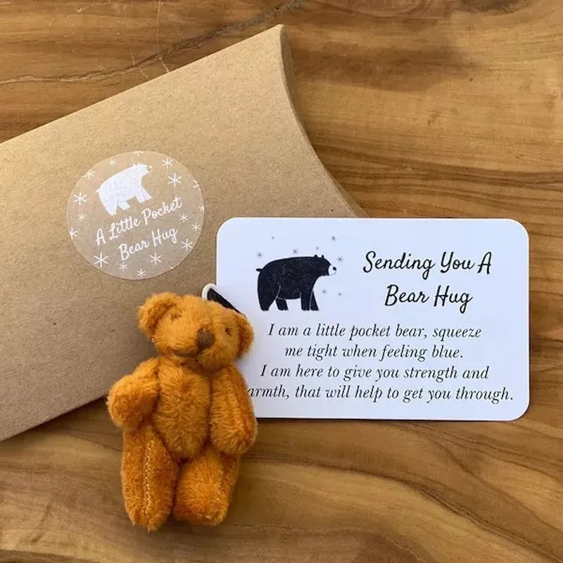 💗A Perfect and Touching Present 💟-A Little Pocket Bear Hug🧸