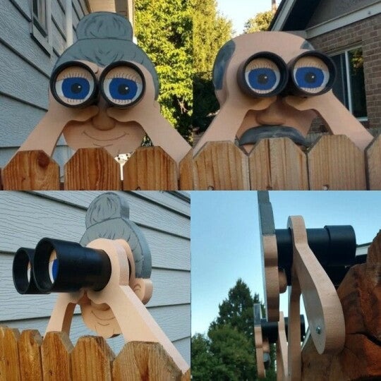 Garden Gossipers - Nosy Neighbor Couple