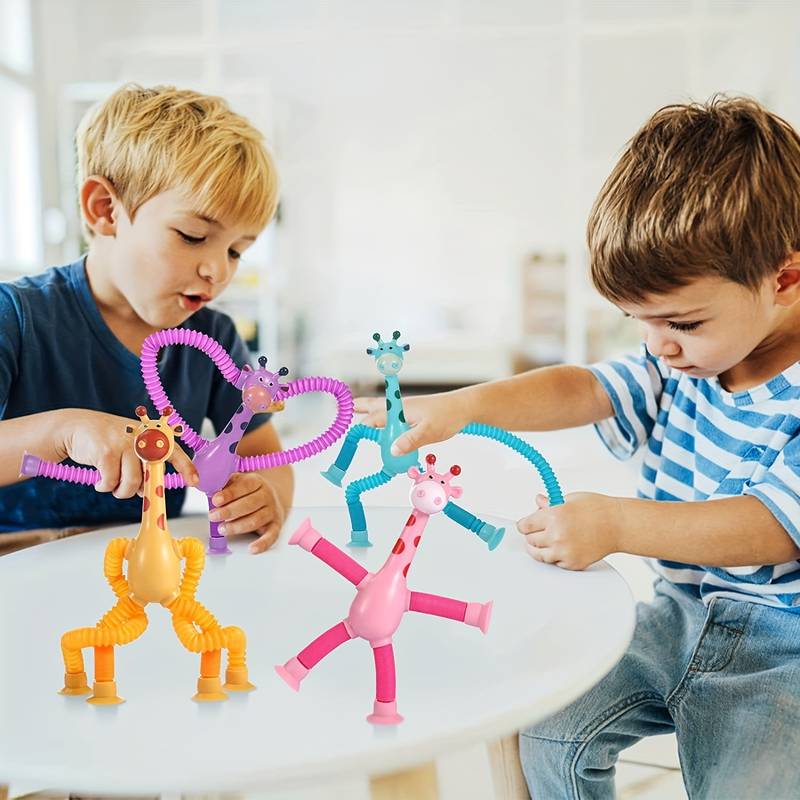 🎁Decompression Toy🤩Telescopic Sucker Giraffe🦒