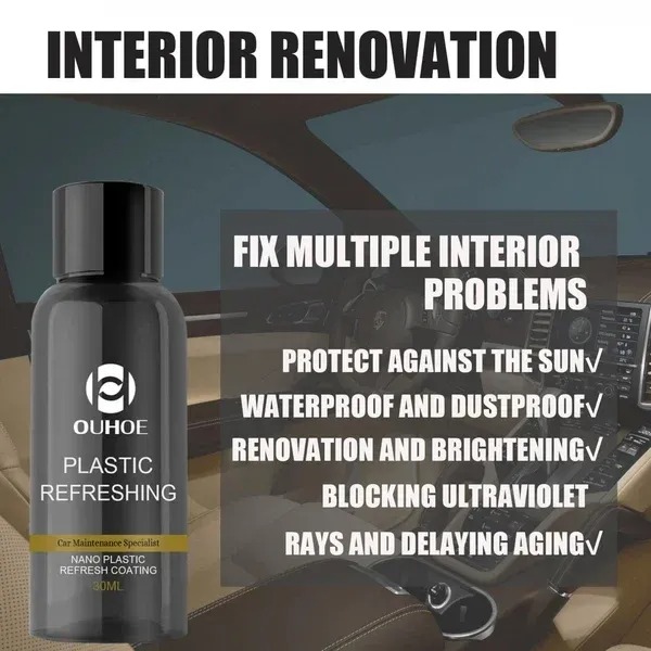 Plastic Revitalizing Coating Agent（🔥Buy 1 Get 1 Free）