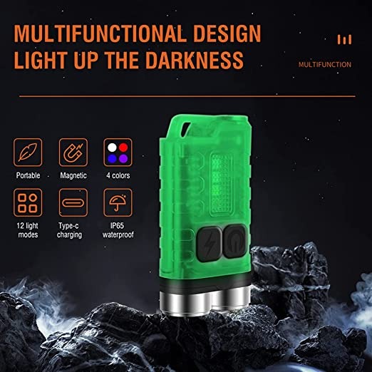 ✨Magnetic Mini Keychain Flashlight