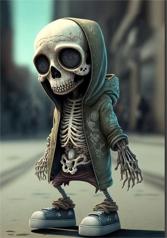 Cool Skeleton Baby