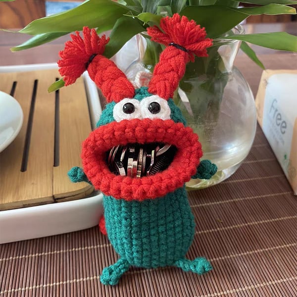 🔑Handmade Crochet Key Case/Holder