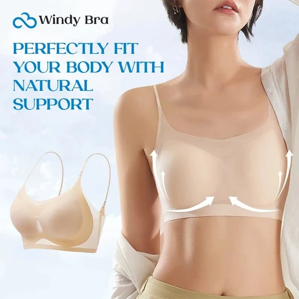 Summer Seamless Ultra-thin Plus Size Ice Silk Comfort Bra
