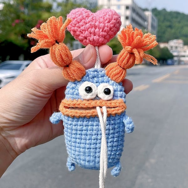 🔑Handmade Crochet Key Case/Holder