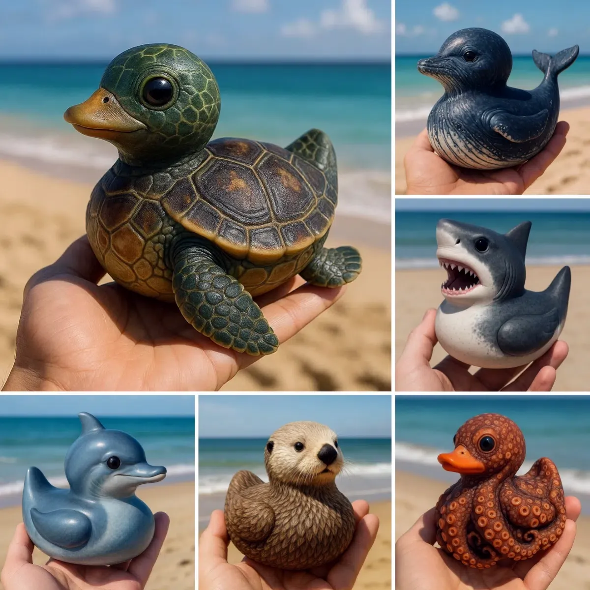 🦆😂Sea Creature Duck