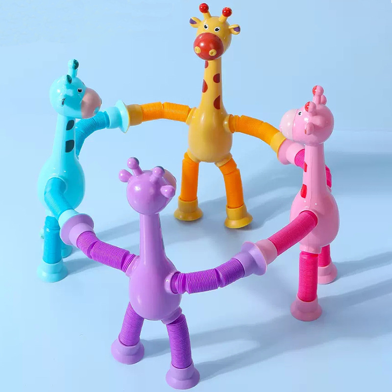 🎁Decompression Toy🤩Telescopic Sucker Giraffe🦒