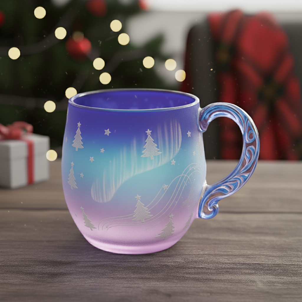 🎄✨ Christmas Theme Glassware Collection