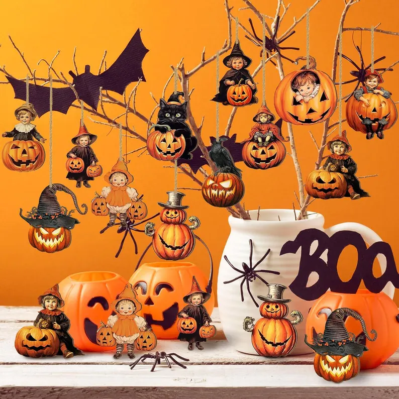 🎃 Halloween Pumpkin Ornament
