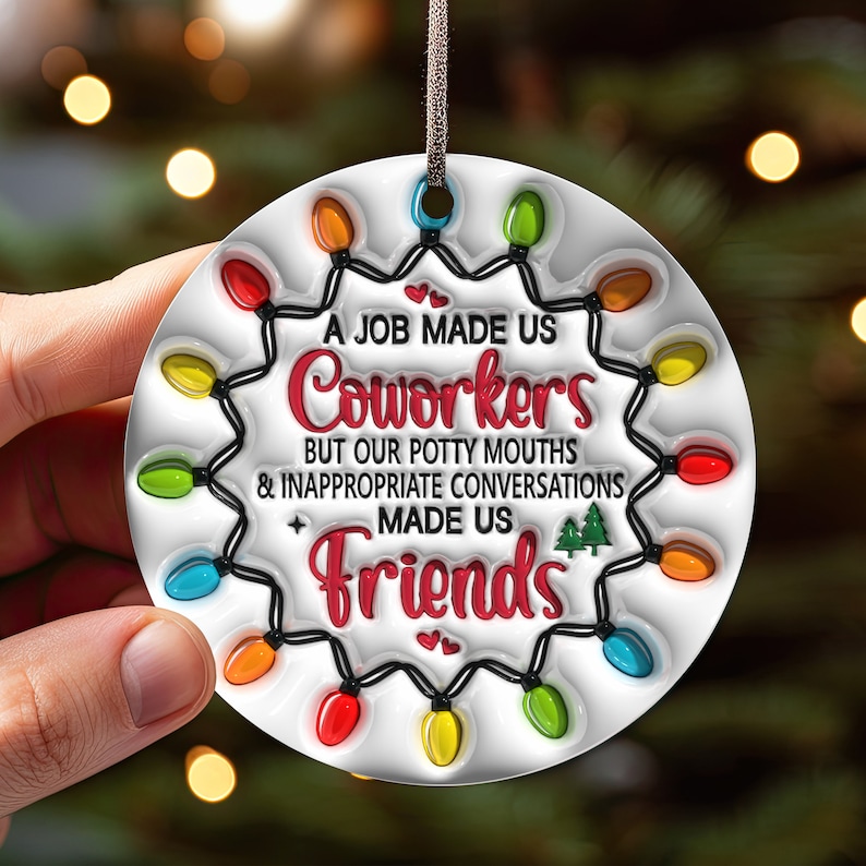 🎅Christmas Friendship Ornament