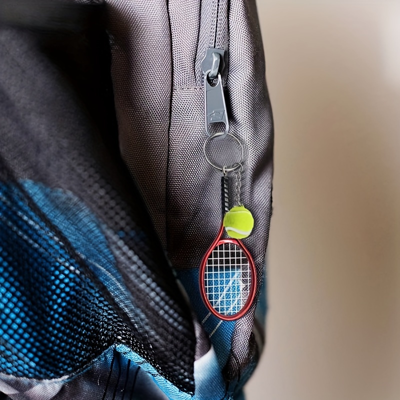 🎾Mini Tennis Racket Keychain