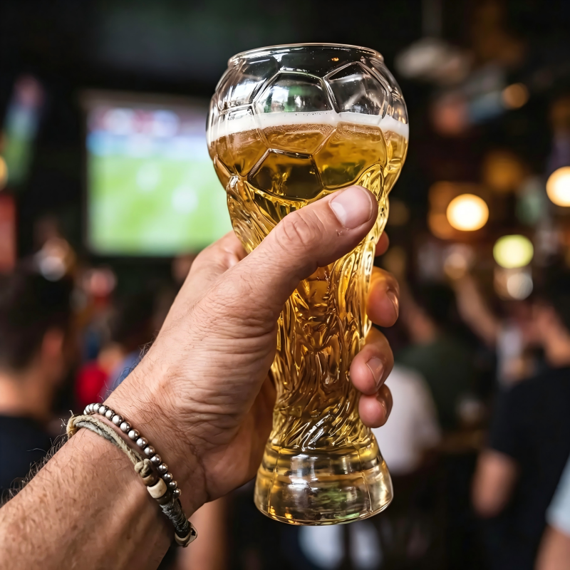 🍻Football Trophy Beer Glass