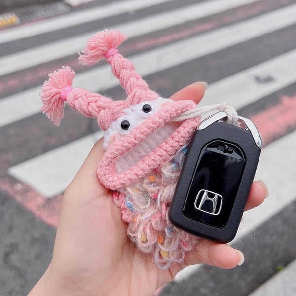 🔑Handmade Crochet Key Case/Holder