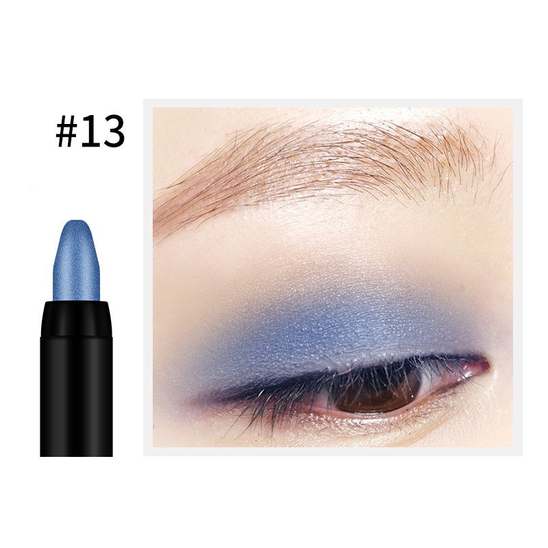 15 Color Highlighter Eyeshadow Pencil Waterproof Glitter Eye Shadow Eyeliner Pen