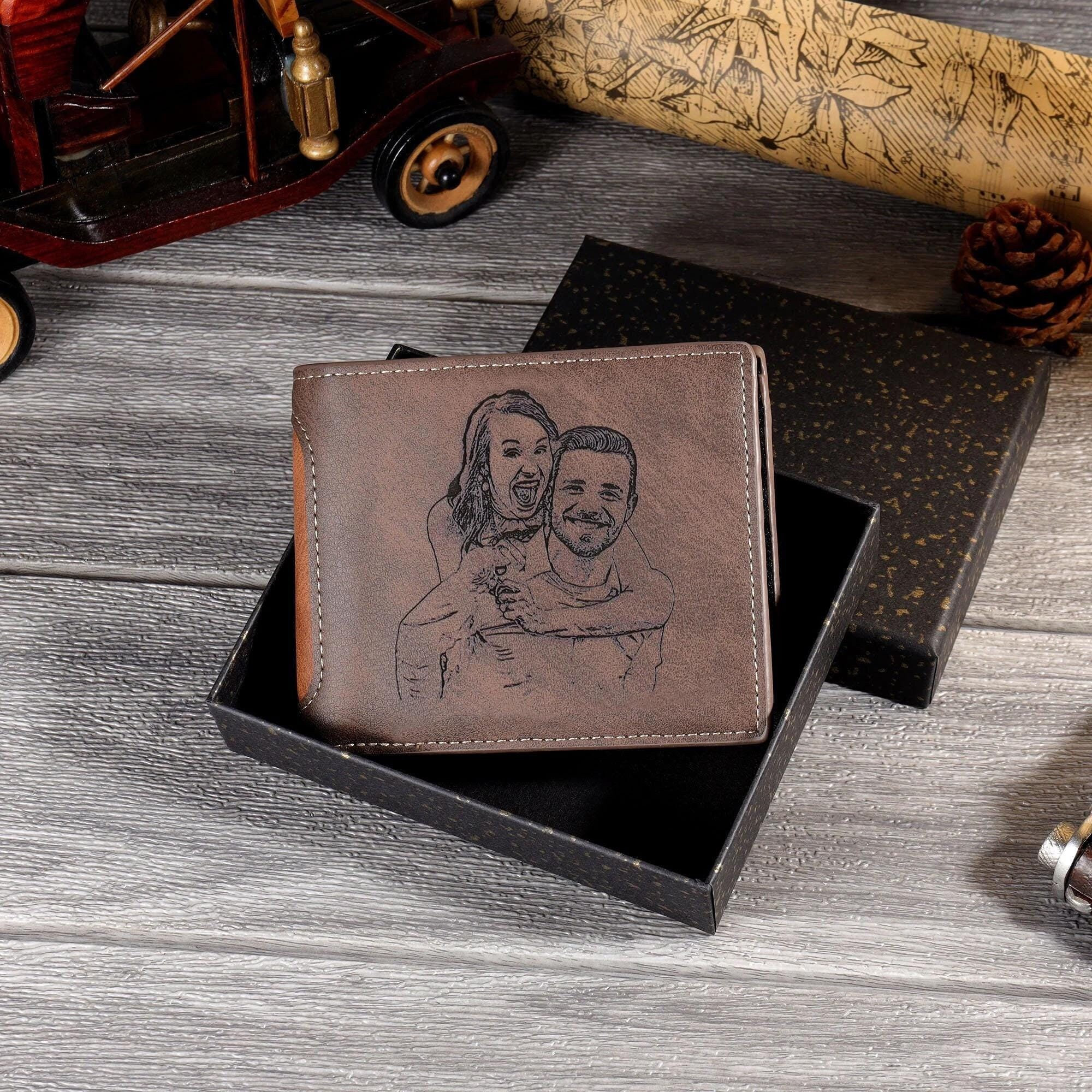 🔥Father's Day Pre Sale - Personalized Picture Wallets for Dad Husband