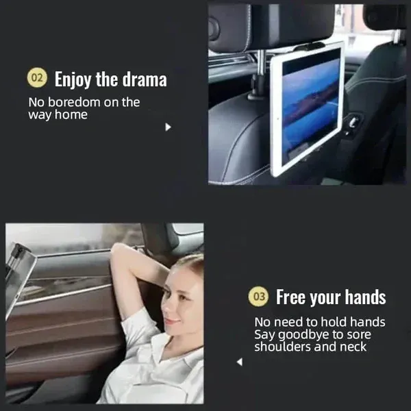 Rotatable Retractable Multifunctional Car Phone Holder