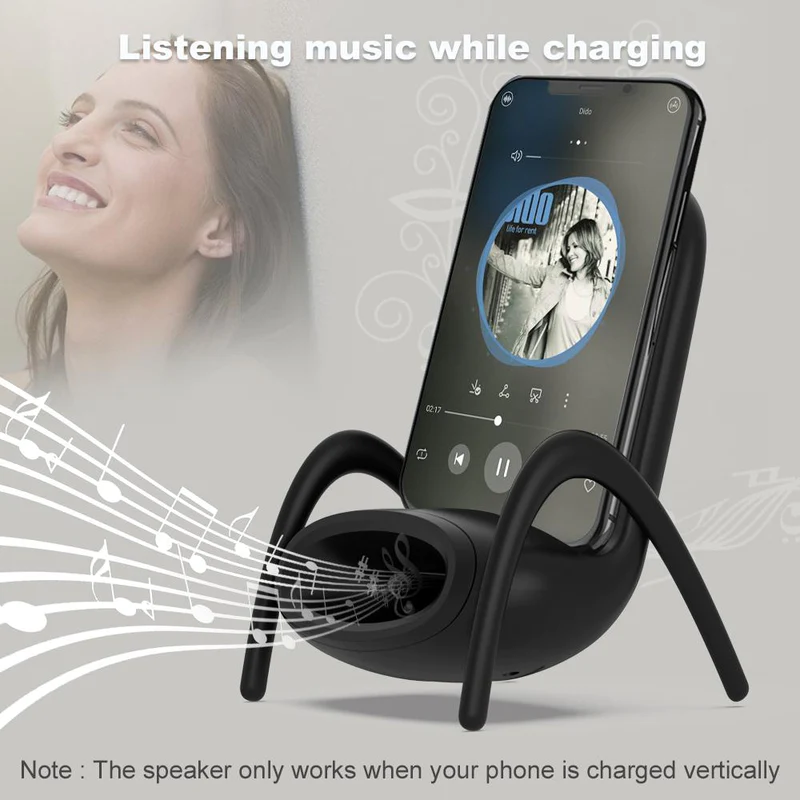 📱Portable Mini Chair Wireless Charger