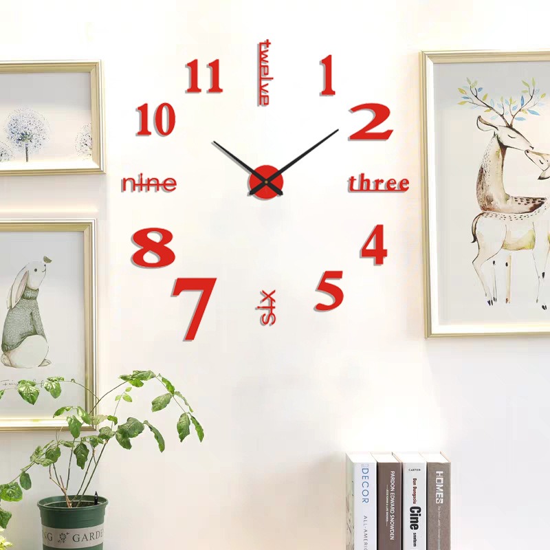 3D Design Wall Clock