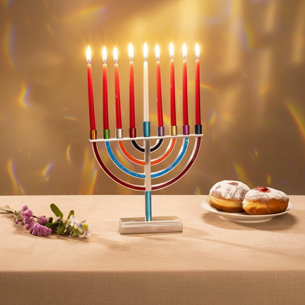 🕎✨ Hanukkah Menorah