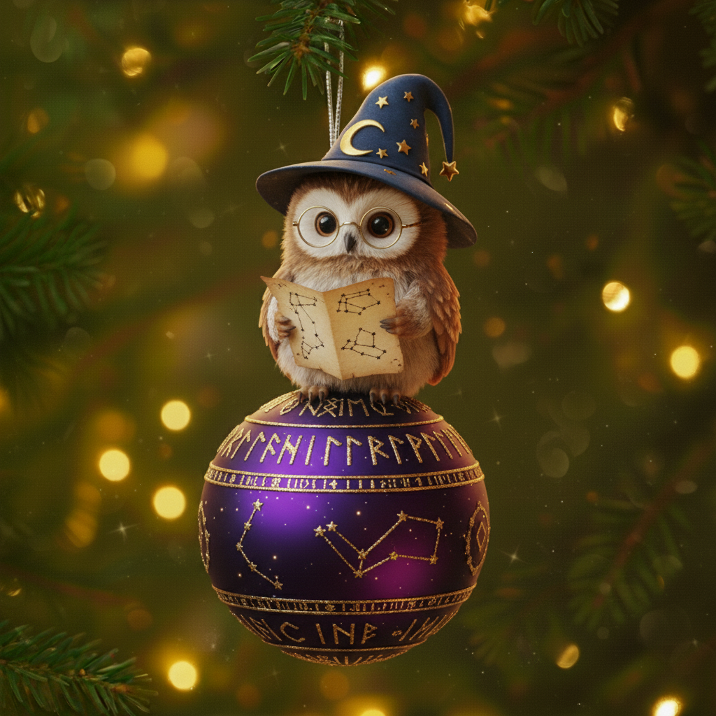 🎄🦌 Christmas Animal Ornament Balls