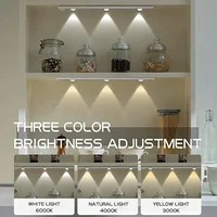 Black Motion Sensor Cabinet Light