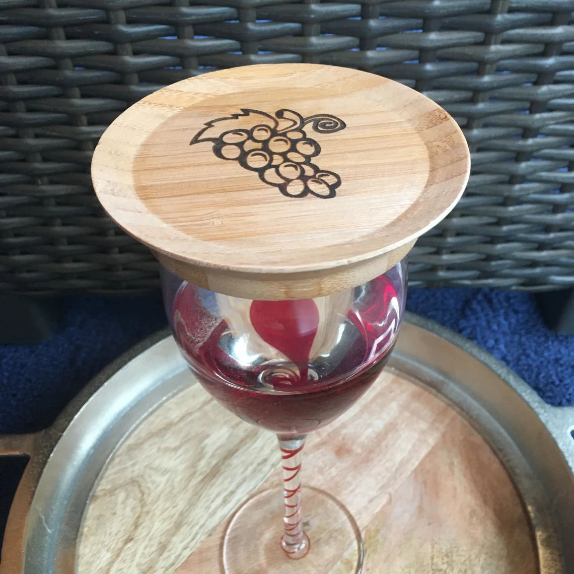 🍷Wine Glass Charcuterie Topper