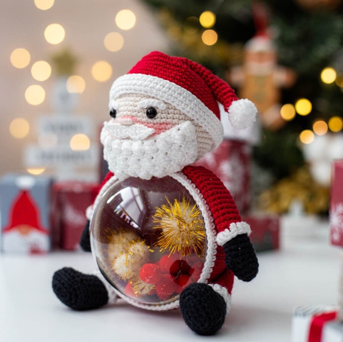 🎄🍬 Christmas Knitted Candy Jar Dolls 🍬🎄