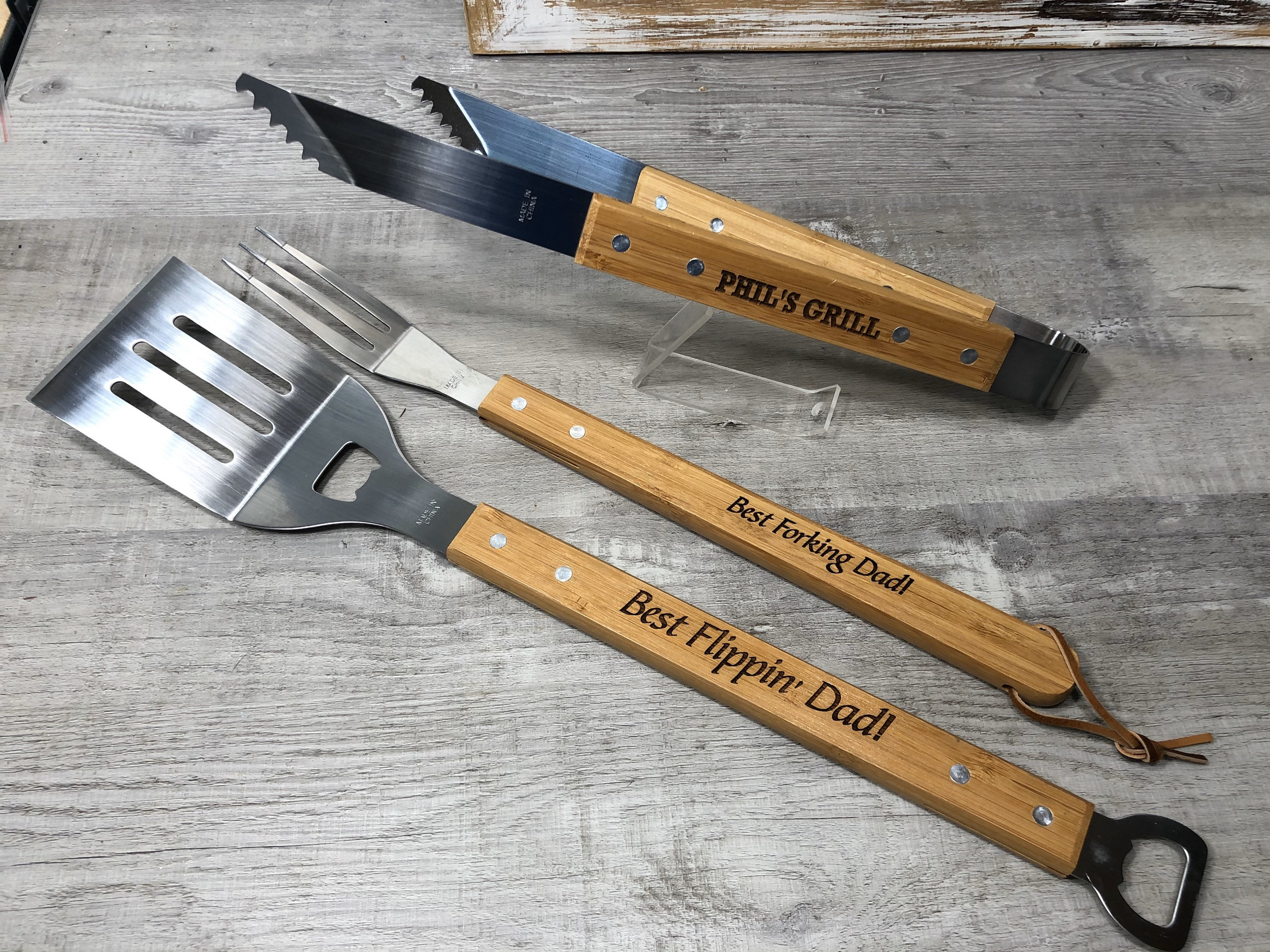 Dad's Father's Day Barbecue Tools