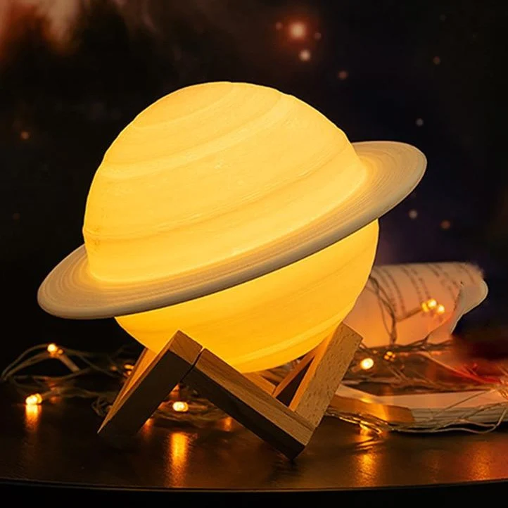 ⭐Saturn Lamp Home Decoration Night Light🌃