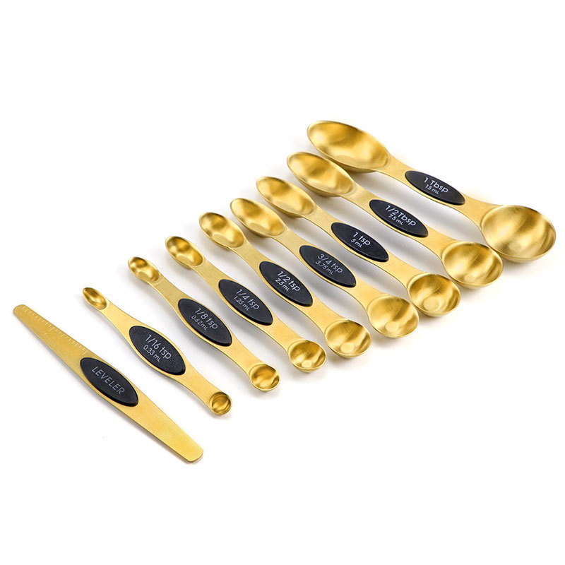 Stainless Steel Magnetic Measuring Spoon Set🥄