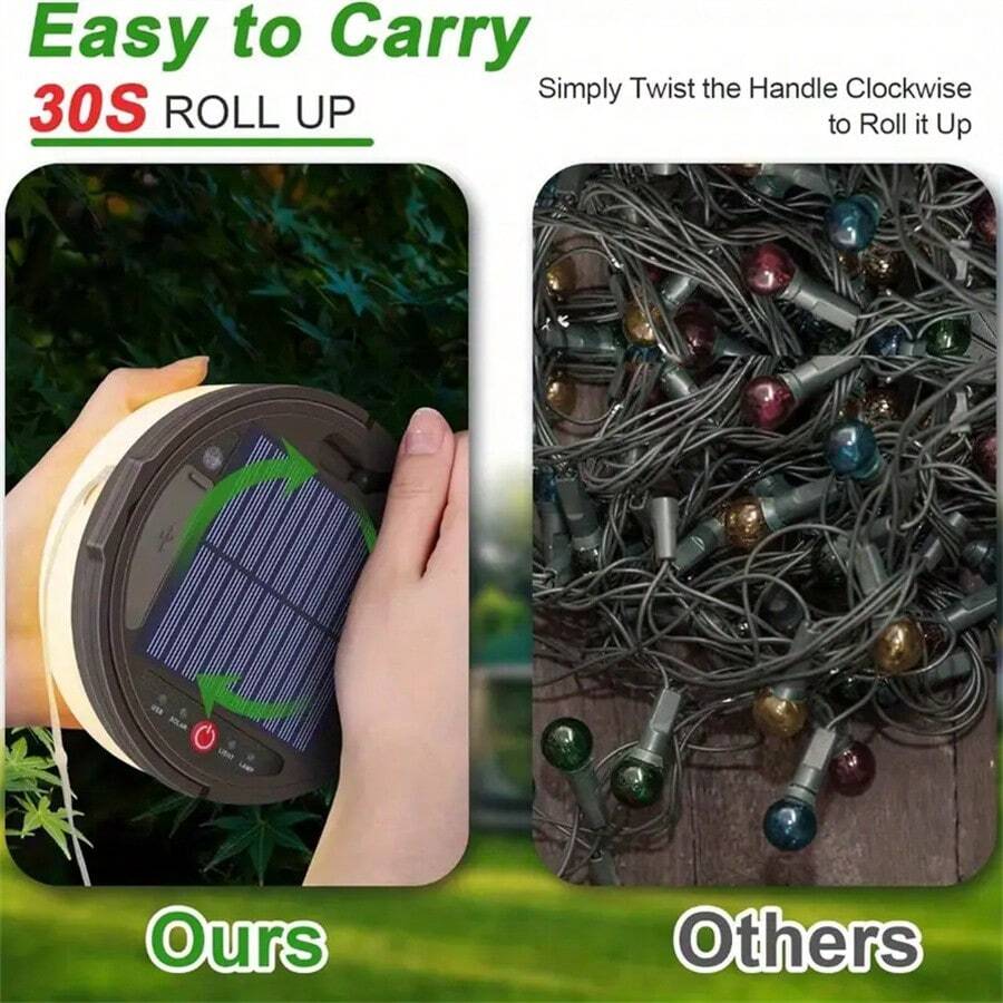 ✨Solar Power Camping String Lights