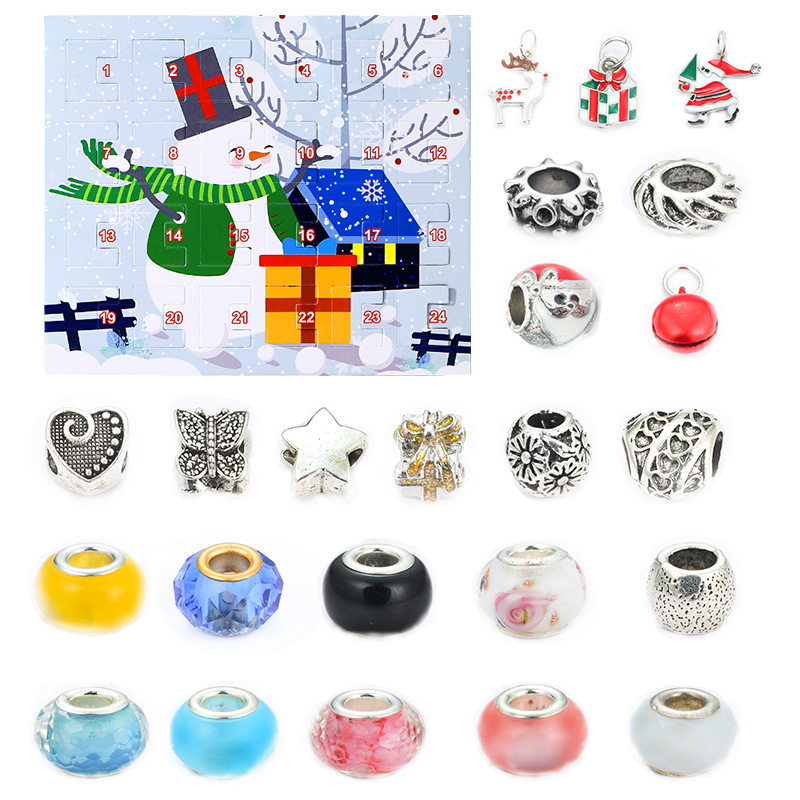 ❤DIY Christmas Advent Calendar Bracelets Set