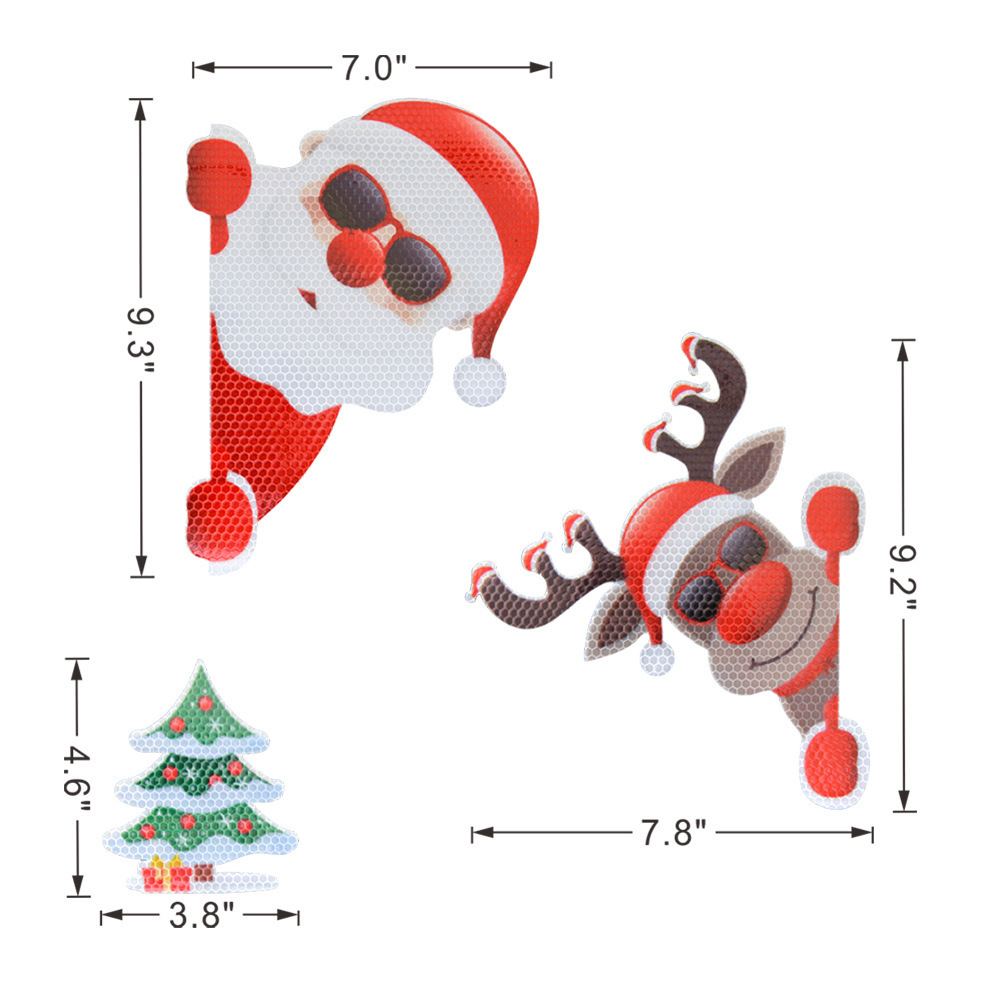 2023 Reflective Light Bulb Magnet Decorations