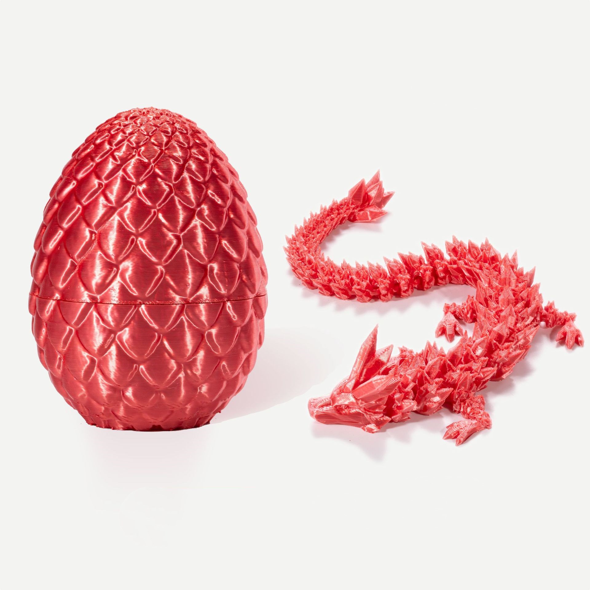 🐉3D-Printed Articulated Crystal Dragon