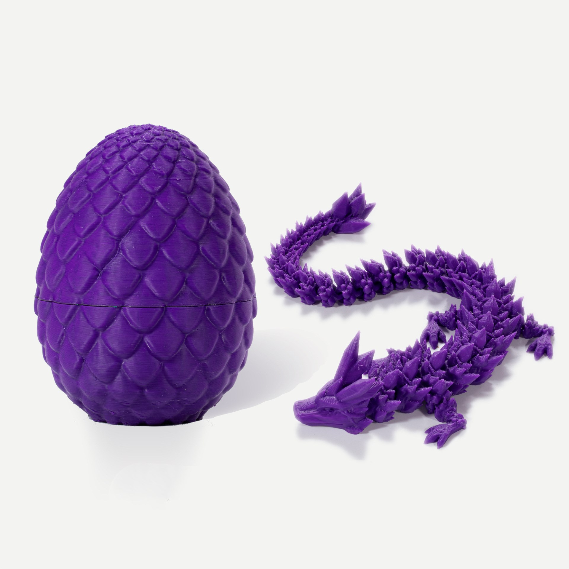 🐉3D-Printed Articulated Crystal Dragon