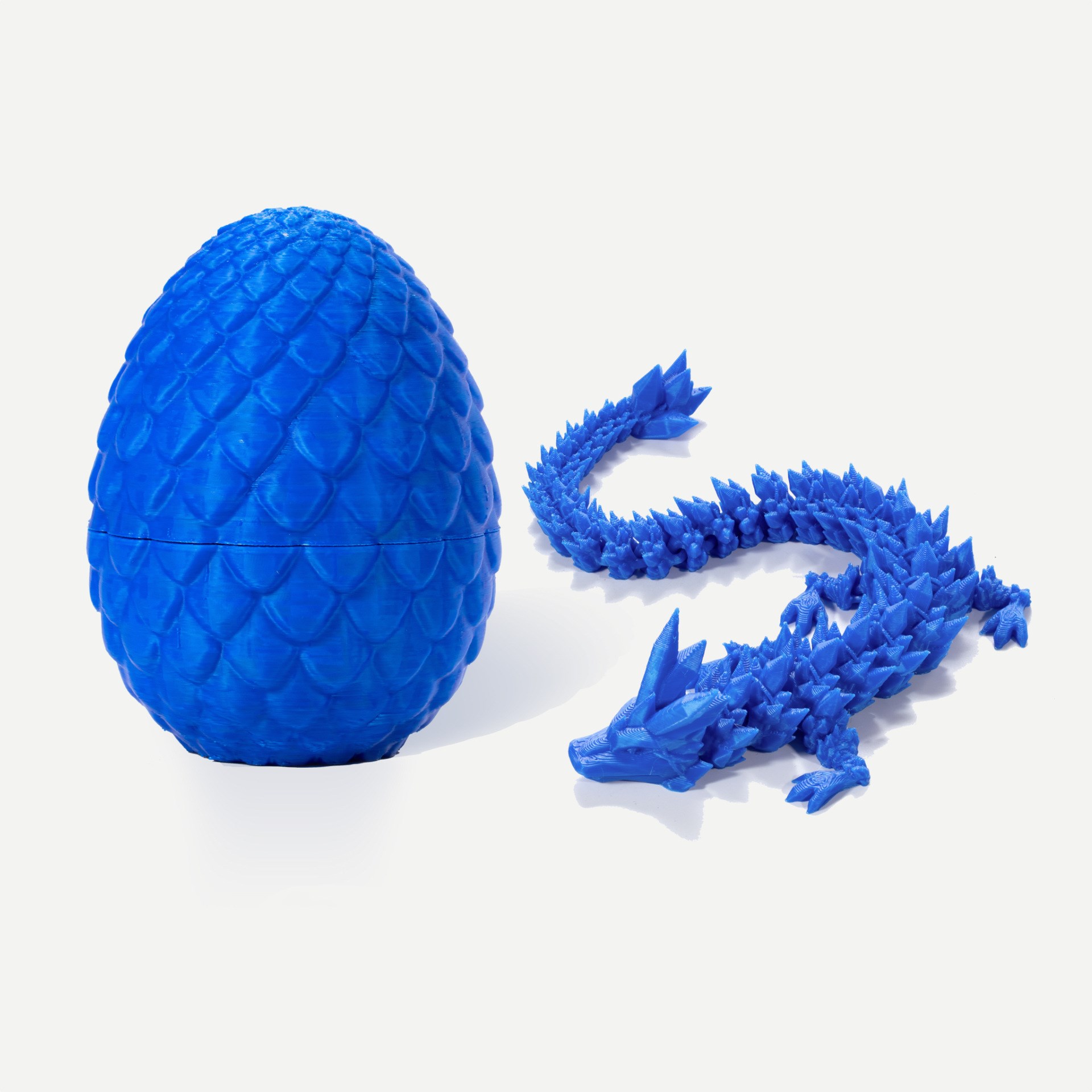 🐉3D-Printed Articulated Crystal Dragon
