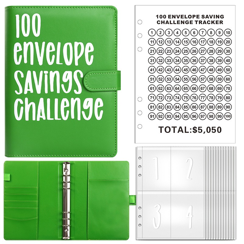 💞 ✉️100 Envelope Challenge Binder | Easy And fun Way To Save $5050